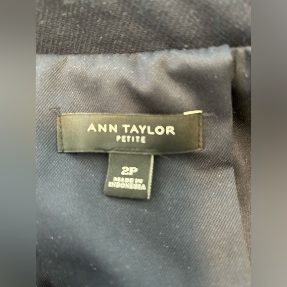 Ann Taylor Navy Jacket - Picture 3 of 5